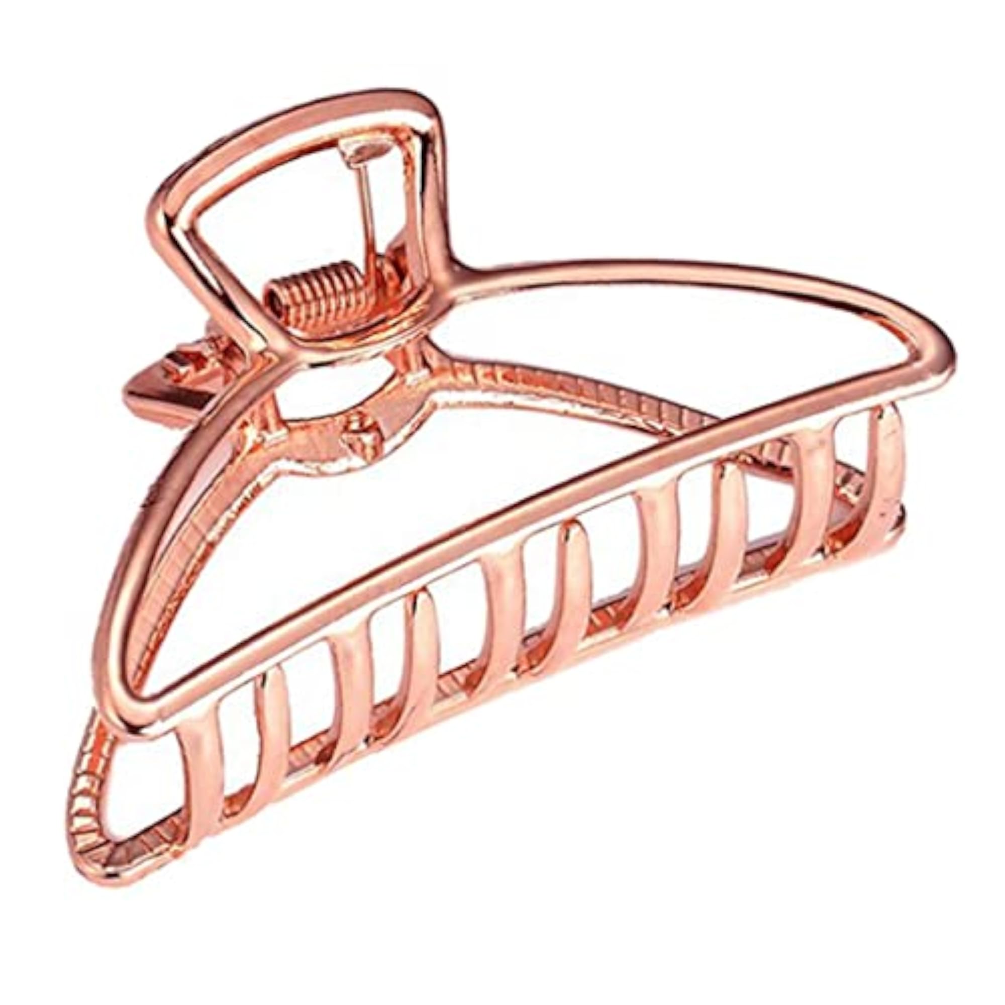 2x Large Metal Open Shape Hair Claw Clips